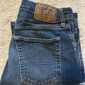Signature by Levi Strauss Men's Blue Jeans